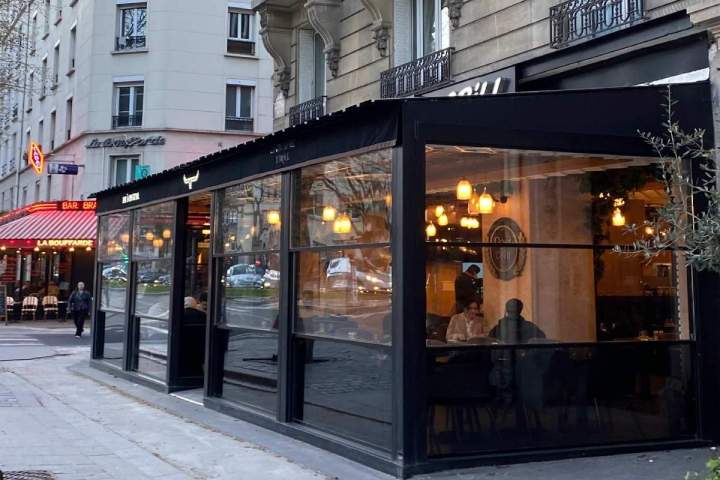 Terrasse de restaurant turc Paris