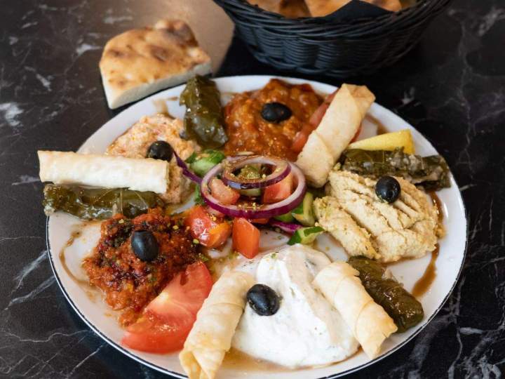 Assiette de kebab Paris