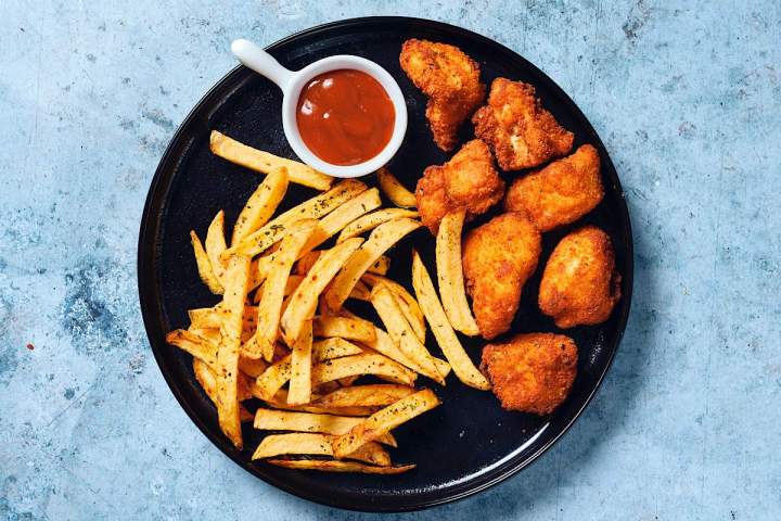 Nuggets de poulet avec frites Paris