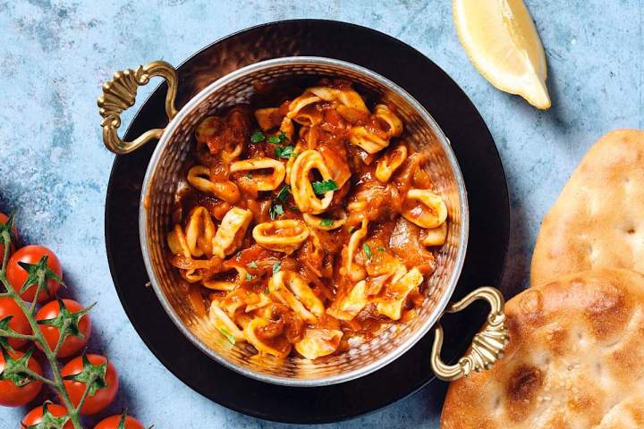 Encornets à la provençale Paris 